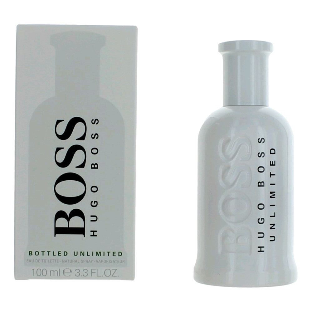 Photo of Boss Bottled Unlimited by Hugo Boss, 3.3 oz EDT Spray for Men